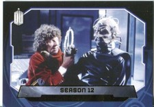 Doctor Who 2015 Gold Parallel Base Card #177 Season 12 #1/1