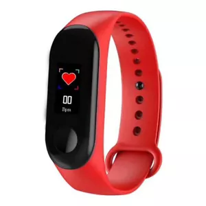 Smart Watch Fitness Tracker Wrist Band Waterproof Activity Tracker Step Counter - Picture 1 of 15