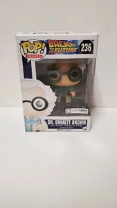Funko POP Loote Crate Exclusive Doc Brown figure #236 New Back to the Future - Picture 1 of 5