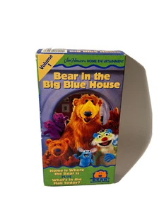Disney Bear In The Big Blue House Home Is Where Mail Today VHS Video Tape Vol 1 - Imagen 1 de 6