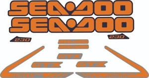 SEADOO GTX 230 2022 Graphics / Decal / Sticker Kit - Picture 1 of 1