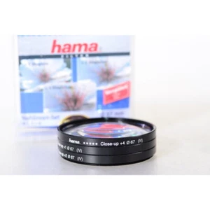 Hama 67mm Nahlinsenset +1 / +2 / +4 - Makrolinsen Set E-67 - Close-Up Set - Bild 1 von 2