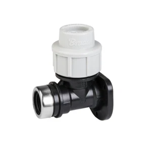 Wandscheibe für PE-Rohr 20mm x 1/2 Zoll PP-Fitting Verschraubung Wassersystem - Bild 1 von 1