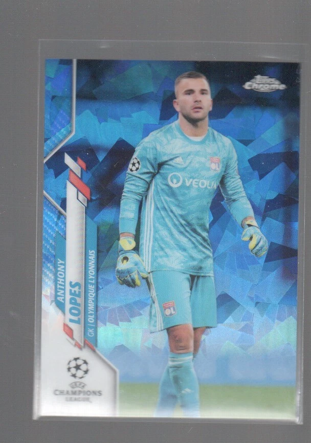 ANTHONY LOPES 2019-20 TOPPS CHROME UEFA CHAMPIONS LEAGUE SAPPHIRE CARD #80 - Image 1 of 1