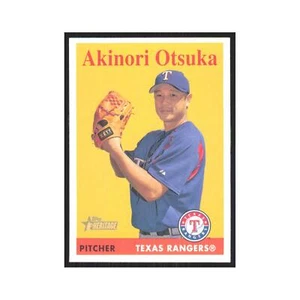 Akinori Otsuka 2007 Topps Heritage #453 Texas Rangers Baseball Card NM - Picture 1 of 3
