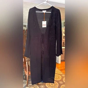 New with tags women’s long sweater cardigan size small. - Picture 1 of 6