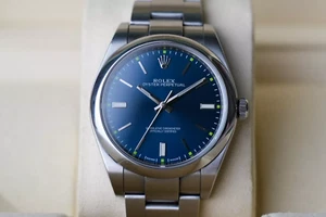 Rolex Oyster Perpetual 39 mm 114300 2018 Edelstahl Automatik Stahl Herrenuhr - Bild 1 von 8