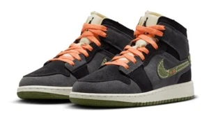 Jordan 1 Mid SE "Craft" - FD5847-003 - Anthracite/Sky Light Olive - 6Y (GS) - Picture 1 of 8