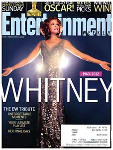 Entertainment Weekly Magazine February 24 2012 Whitney Houston Sinead O'Connor - Imagen 1 de 2