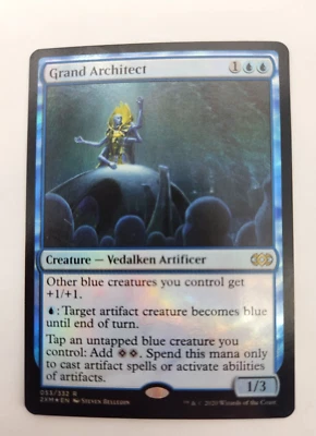 MTG FOIL Grand Architect  - Double Masters 053/332 NM rare - Image 1 of 4