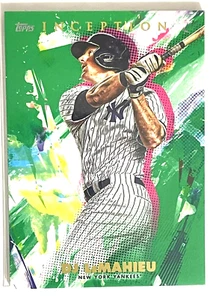 2020 Topps Inception DJ Lemahieu Green Parallel New York Yankees #43 - Bild 1 von 1