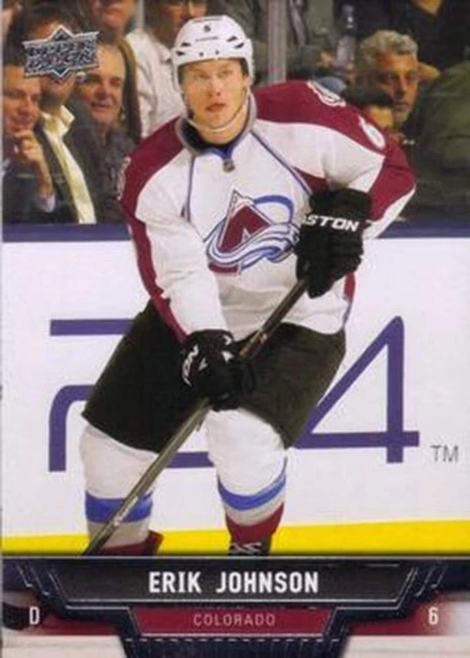 #300 Erik Johnson - Colorado Avalanche - 2013-14 Upper Deck Hockey - Image 1 of 1