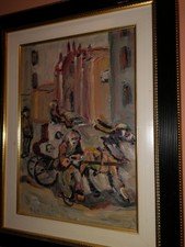 Quadro TANCREDI MUCHETTI olio DESENZANO SOIANO BRESCIA