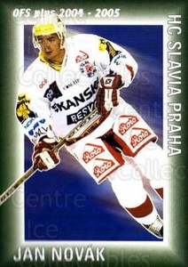 2004-05 Czech OFS Defence Points #3 Jan Novak