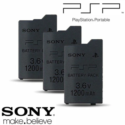 Genuine SONY PSP-S110 2000 3000 Slim A502 CONSOLE 3.6v 1200mAh PSP BATTERY