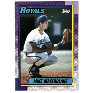 1990 Topps Mike Macfarlane Baseball Cards #202