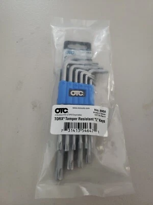 Metric Ball Hex "L" Keys 1.5mm-10mm - 10 Piece Set OTC 6952 - Image 1 of 2