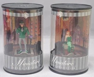 WARNER Store The RIDDLER / Poison Ivy Miniature STATUE Figure 1999 BATMAN - Picture 1 of 13