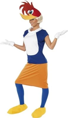 Ladies Winnie Woodpecker Costume - Image 1 of 2