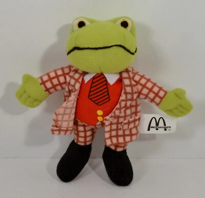 2001 Mr Toad 5.5" McDonald's EUROPE Plush Stuffed Beanie BBC Wind in the Willows - Image 1 of 2