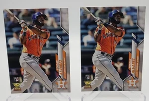 (2) 2020 Topps Serie 1 YORDAN ALVAREZ Houston Astros RC #276 NRMT-MT oder besser - Bild 1 von 4
