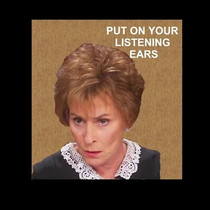 Judge Judy - Calamita da frigorifero con orecchie da ascolto - Foto 1 di 1
