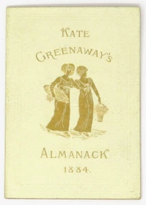 Kate Greenaway’s Almanack for 1884 * PRISTINE - Bild 1 von 12