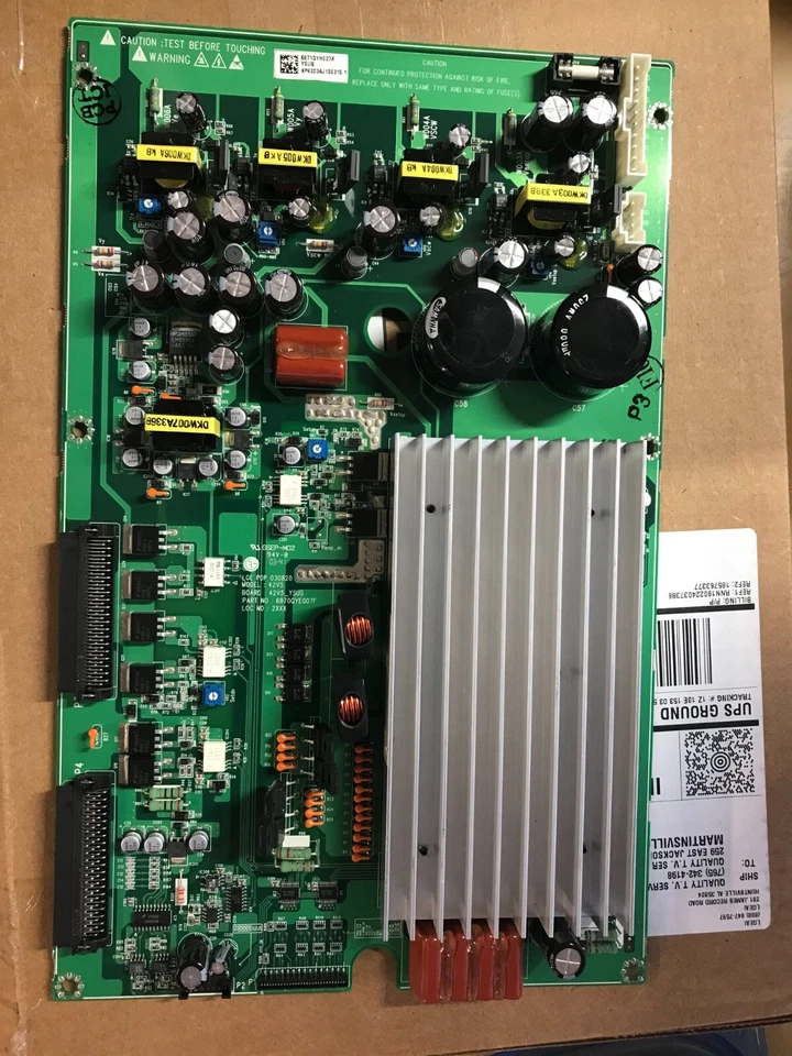 PLACA LG YSUS 6871QYH027B USADA EN MODELO MU-42PZ90V Foto 1 de 1