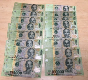 1,600,000 (16 x 100k) VIETNAM DONG Polymer Banknote VND FX Exchange Travel Cash - Picture 1 of 2