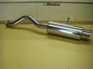 92-95 HONDA CIVIC HATCHBACK EG6 STAINLESS STEEL AXLE BACK EXHAUST MUFFLER - Foto 1 di 15