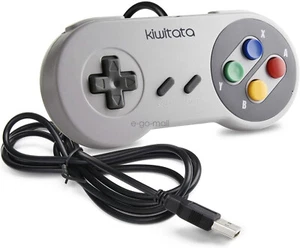 Wired USB N64 SNES Controller Game Pad Joypad for Windows PC Raspberry/Xbox 360 - Picture 1 of 150