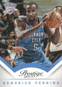 2013-14 Prestige Basketball #1 Kendrick Perkins