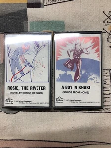 Rosie The Riveter And Boy In Khaki Cassettes - Picture 1 of 9