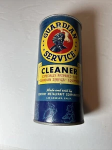 Guardian Service Cleaner Century Metal Craft Vintage Unopened Can 25 Cents Blue - Picture 1 of 8