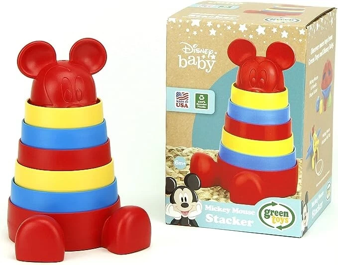 Mickey Mouse Stacker Baby Toys- 6 months and over- Brand New- Made in the USA - Image 1 of 1