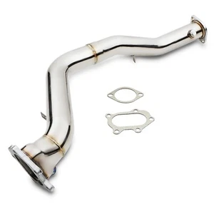 3" DECAT DOWNPIPE EXHAUST STAINLESS FOR SUBARU IMPREZA CLASSIC WRX STI GC8 93-00 - Afbeelding 1 van 8