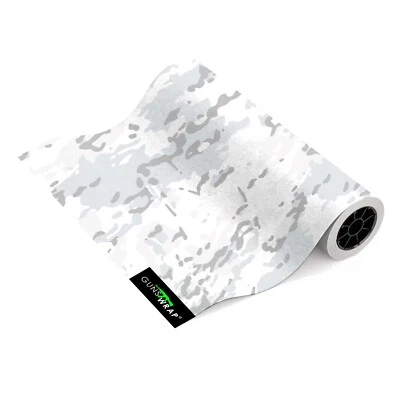 Camo Guns Wrap Skins Premium Vinyl Matte Camouflage Roll (7,8х39in) WINTER - Image 1 of 4