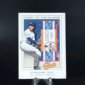 Kazuhisa Ishii 2002 Fleer Authentix Ticket to the Majors Front Row /150 Rookie - Picture 1 of 2