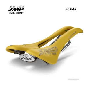 NEW Selle SMP FORMA Saddle : YELLOW - MADE IN iTALY! - Picture 1 of 2