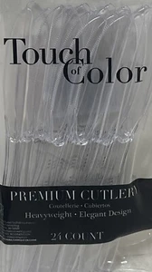Creative Converting Premium Plastic Knives 24ct Clear New!!! - Picture 1 of 1