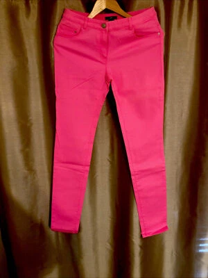 PANTALONES VAQUEROS DE ALGODÓN ROSA H&M TALLA 8 Foto 1 de 4