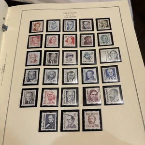 U.S. Stamp Estate Collection #2 Scott National Postage Album 98%FULL 1986-1999 - Picture 1 of 24