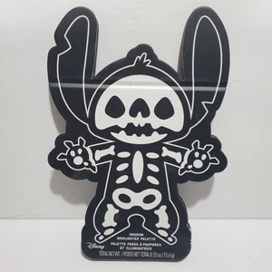 Disney Lilo & Stitch Glow In Dark Skeleton Eyeshadow Highlighter Palette Makeup - Picture 1 of 4