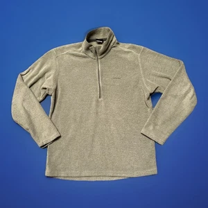 Patagonia Hombre Capilene Vellón 1/4 Cremallera Verde Talla Mediana - Imagen 1 de 5