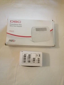 DSC HS2LCDWF9 N PowerSeries Neo Wire-free Keypad Full Message LCD With Transform - Picture 1 of 3