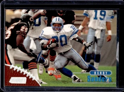 1998 Stadium Club Barry Sanders #1 Lions - Image 1 of 2
