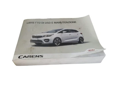 LIBRETTO USO E MANUTENZIONE PER KIA Carens Serie D4FD (13>18) - Immagine 1 di 4