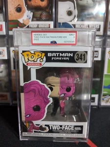 Funko Pop DC Batman Forever #341 Two-Face PSA Graded Mint 9 - Picture 1 of 4
