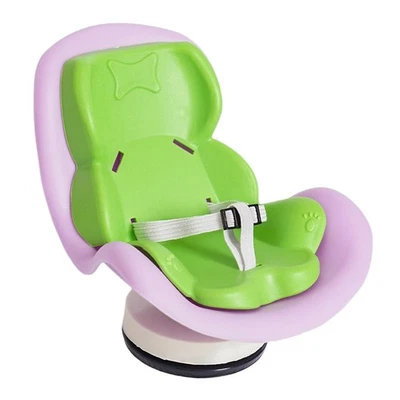 Asiento de coche para muñecas, asiento de coche para muñecas con clip de ventilación de aire y soporte de escritorio decoración Foto 1 de 4