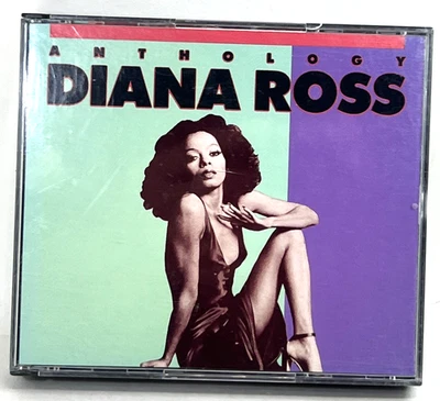 DIANA ROSS - ANTHOLOGY 2 CD SET with BOOKLET 1986 Motown Record Company GC - Image 1 of 4